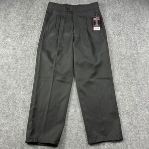 Smitty Basketball Officials Pants Mens 32 Black Pleated BKS271 Referee Trousers